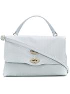 Zanellato Top Handle Satchel - Blue