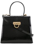 Salvatore Ferragamo Vintage 2way Tote - Black