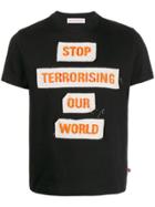 Walter Van Beirendonck Pre-owned 2015 Stop Terrorising Our World Patch