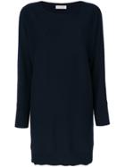 Le Tricot Perugia Longline Top - Blue