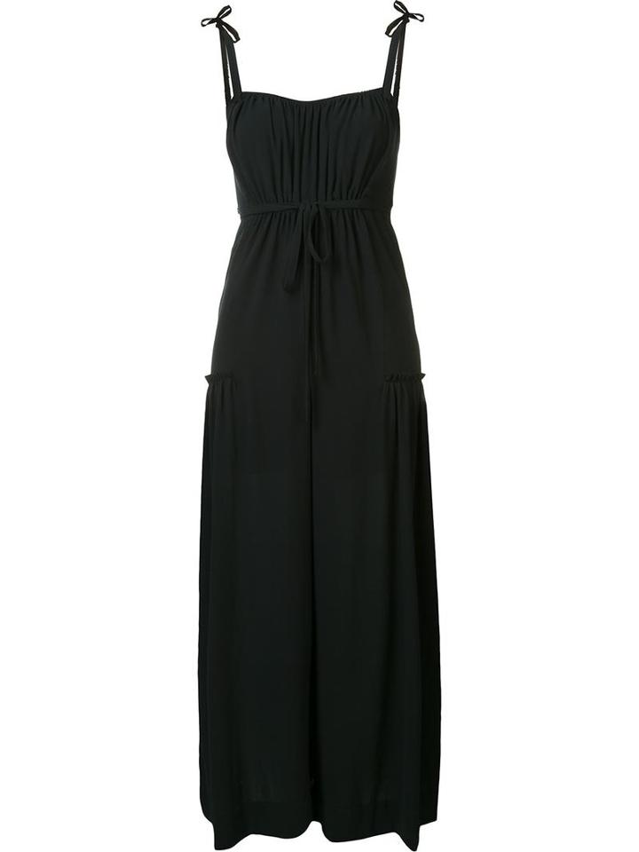 Malia Mills Strappy Maxi Dress, Women's, Size: 12, Black, Polyester