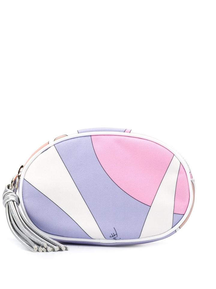 Emilio Pucci Alex Print Cosmetic Case - Purple