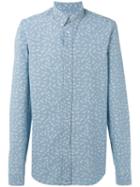 Kenzo - Printed Button-down Shirt - Men - Cotton - 42, Blue, Cotton