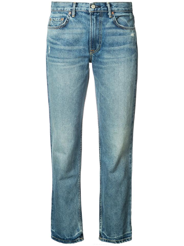 Grlfrnd Jane Straight Jeans - Blue