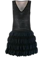 Alaïa Pre-owned Knitted Circle Dress - Black