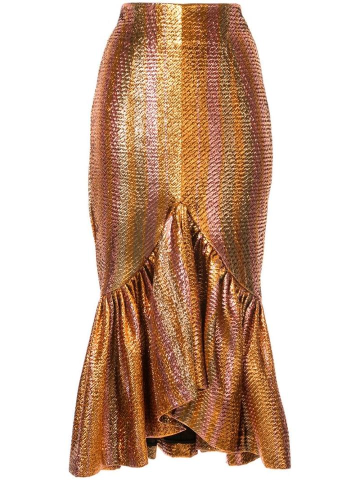 Alice Mccall Electric Nights Skirt - Gold