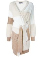 Love Moschino Cable Knit Cardi-coat