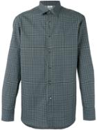 Brioni - Tile Print Shirt - Men - Cotton - M, Blue, Cotton