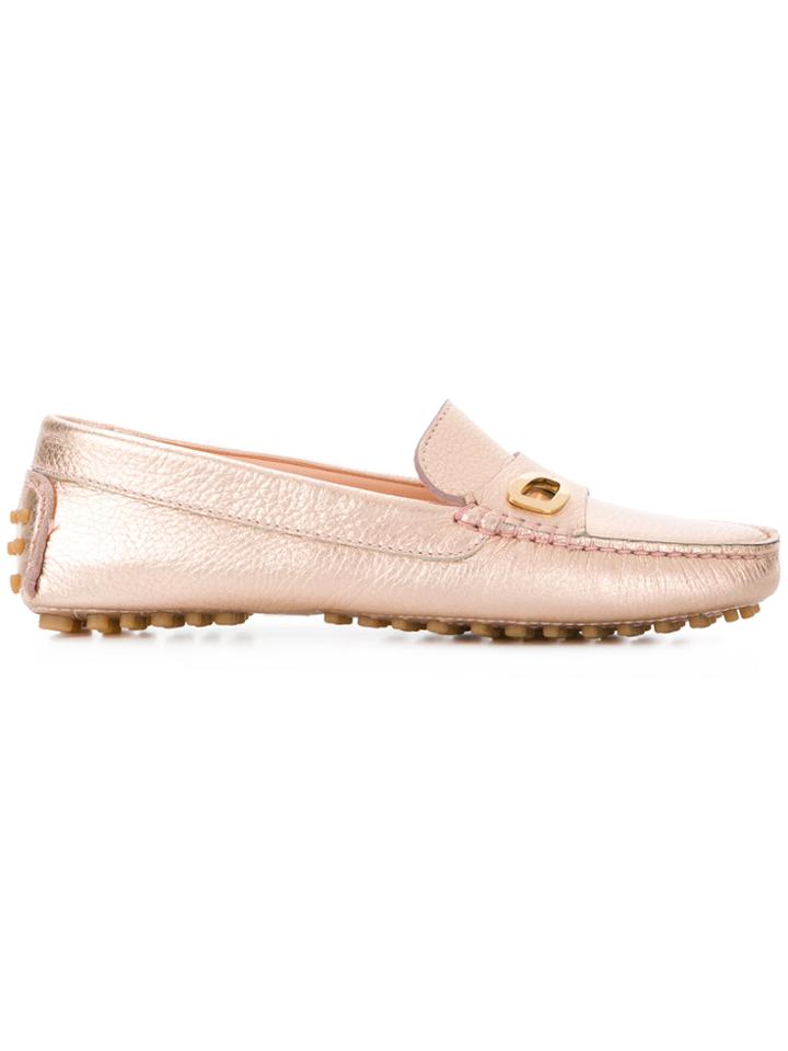 Rupert Sanderson Classic Loafers - Pink & Purple