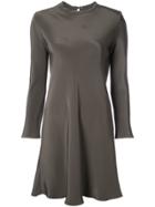 Peter Cohen Long Sleeve Midi Dress - Green