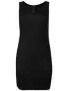 Ann Demeulemeester Long-line Vest Top - Black