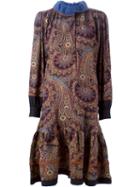 Kenzo Vintage Paisley Print Dress