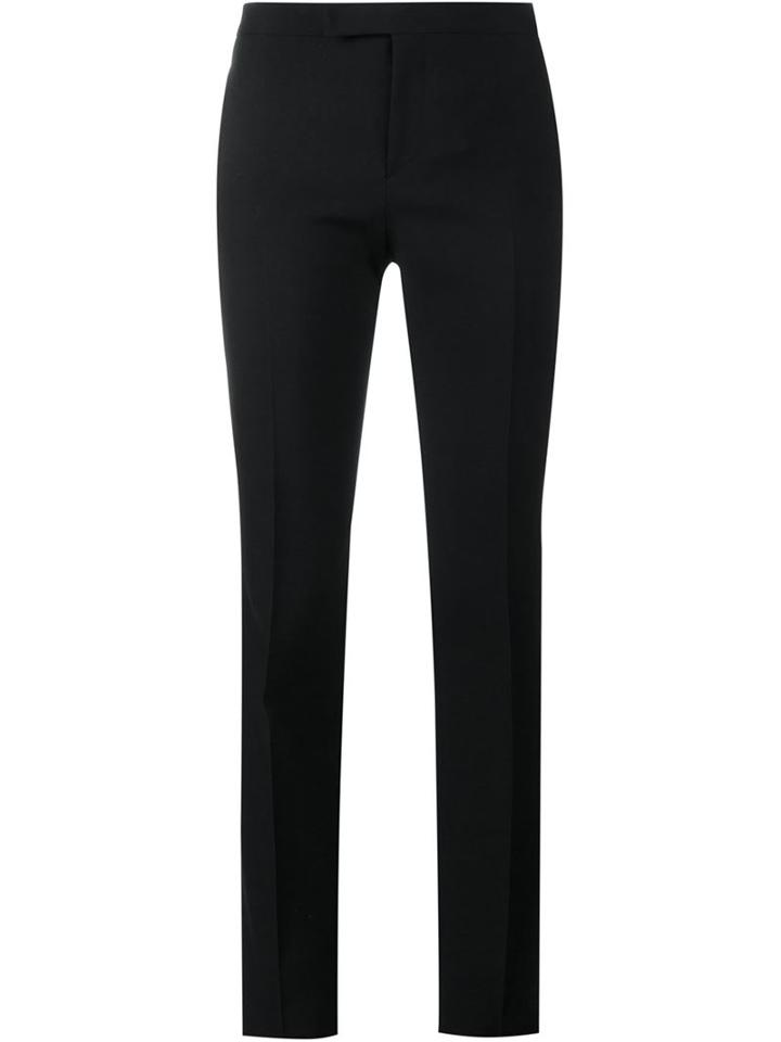 Saint Laurent Wool Straight-fit Trousers
