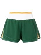 Adidas By Stella Mccartney High Intensity Two-in-one Shorts - Green