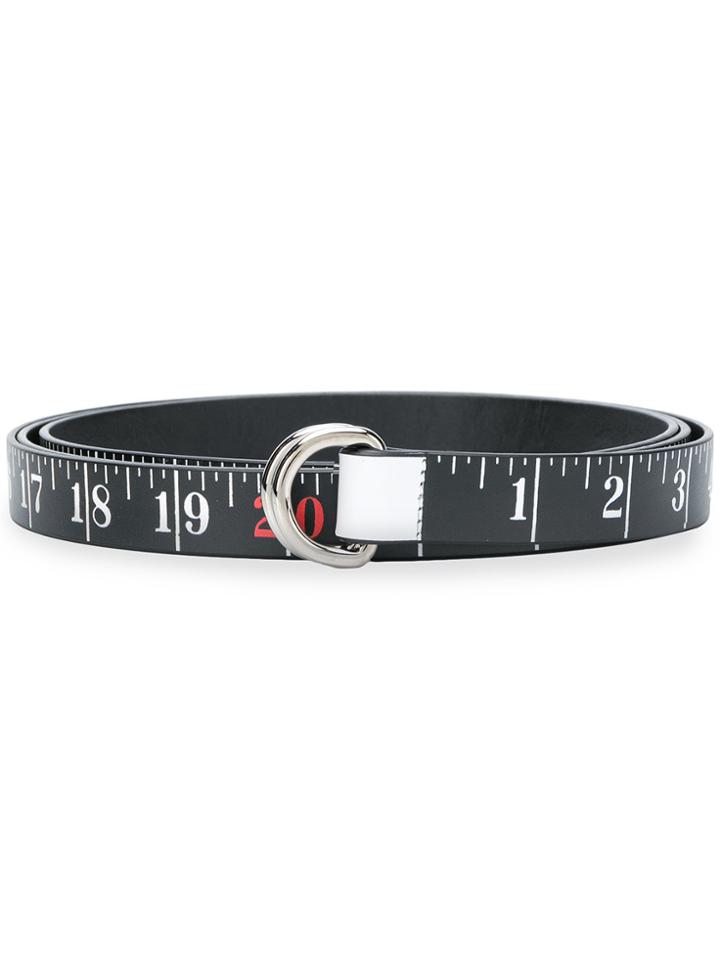 Maison Margiela Measuring Tape Belt - Black