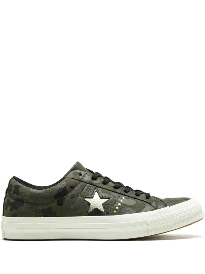 Converse One Star Ox Low Top Sneakers - Green