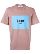 Msgm Rocco T-shirt, Men's, Size: Medium, Nude/neutrals, Cotton