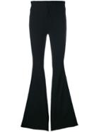Givenchy Long Flared Trousers - Black