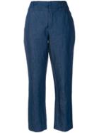 Dondup High-waist Tailored Trousers - Blue