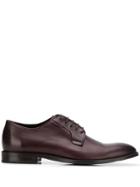 Paul Smith Lace Up Derby Shoes - Red