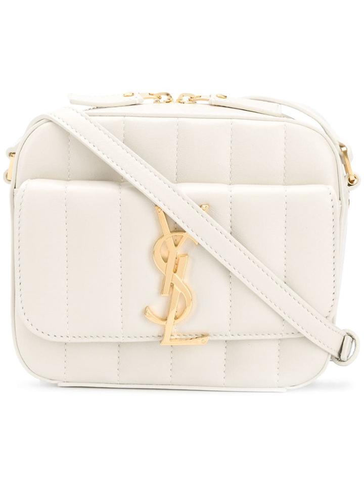 Saint Laurent Vicky Camera Bag - Neutrals