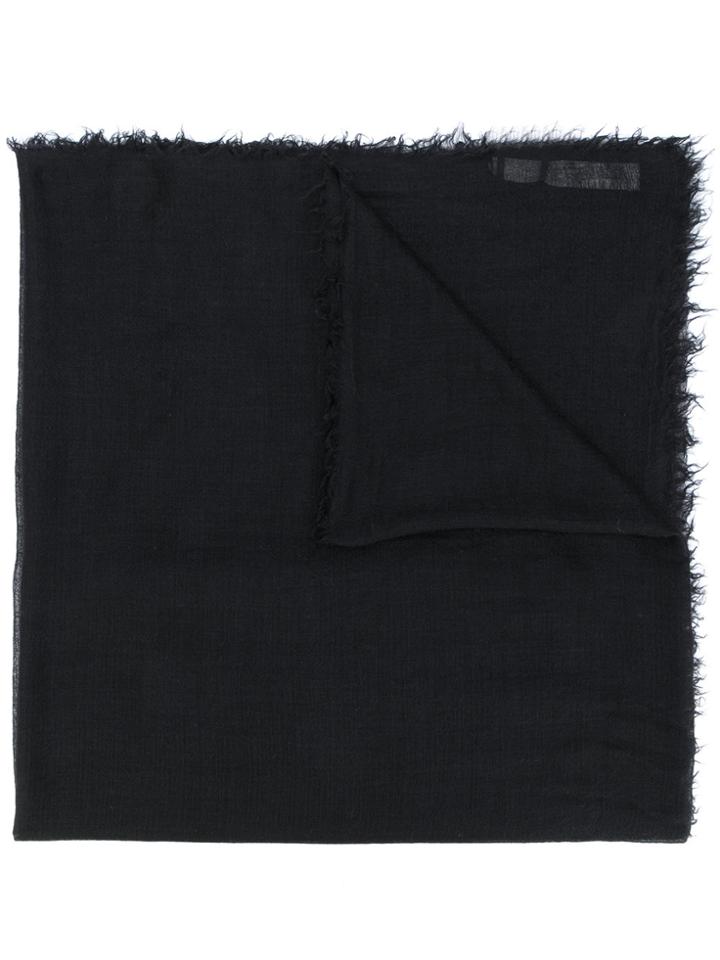 Rick Owens Follo Scarf - Black