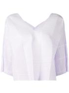 Pleats Please Issey Miyake Pata Pata Top - Purple