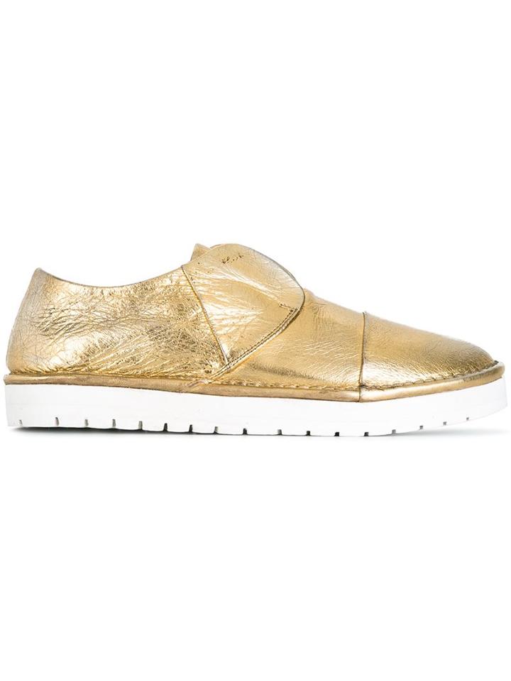 Marsèll Metallic Slip-on Shoes