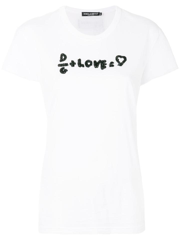 Dolce & Gabbana Love T-shirt - White