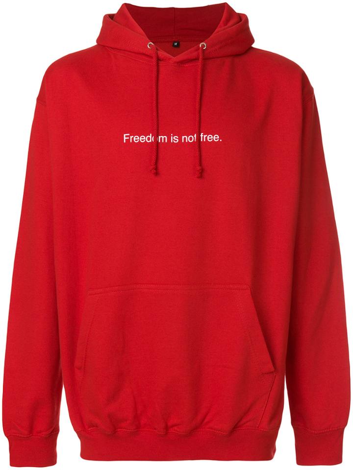 F.a.m.t. Freedom Is Not Free Hoodie - Red