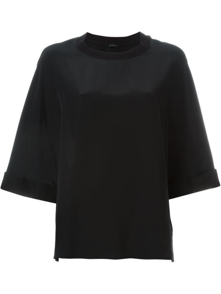 Joseph Three-quarter Sleeve Blouse