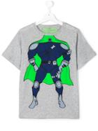 Stella Mccartney Kids Super Hero Print T-shirt, Boy's, Size: 14 Yrs, Grey