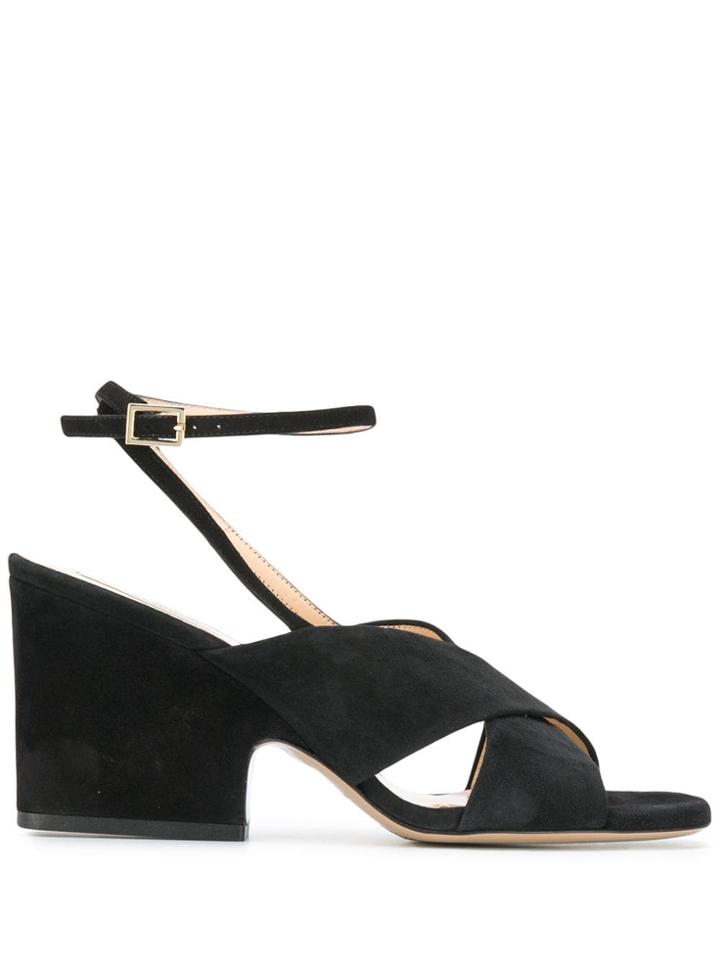 Fabio Rusconi Albume Chunky Heel Sandals - Black