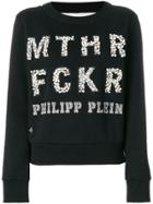 Philipp Plein Metro Blue Sweatshirt - Black