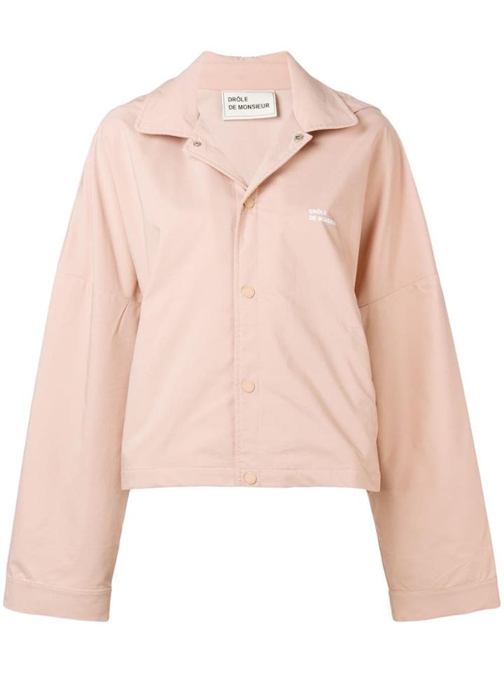 Drôle De Monsieur Hooded Jacket - Neutrals