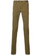 Pt01 - Classic Chinos - Men - Cotton/spandex/elastane - 58, Brown, Cotton/spandex/elastane