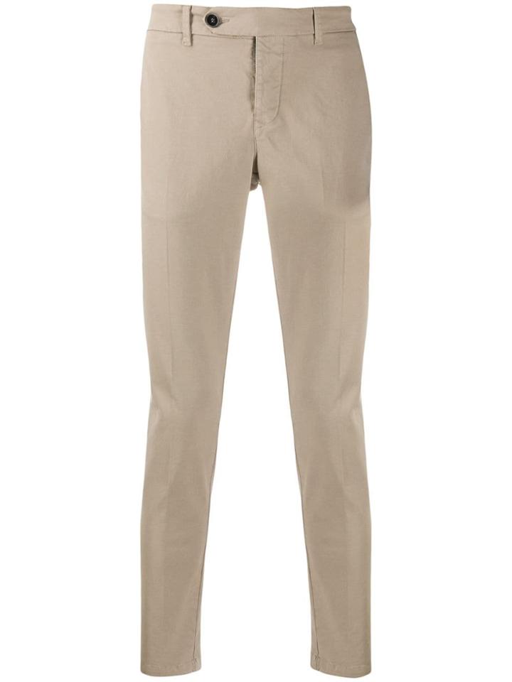 Al Duca D'aosta 1902 Marius Slim-fit Chinos - Neutrals
