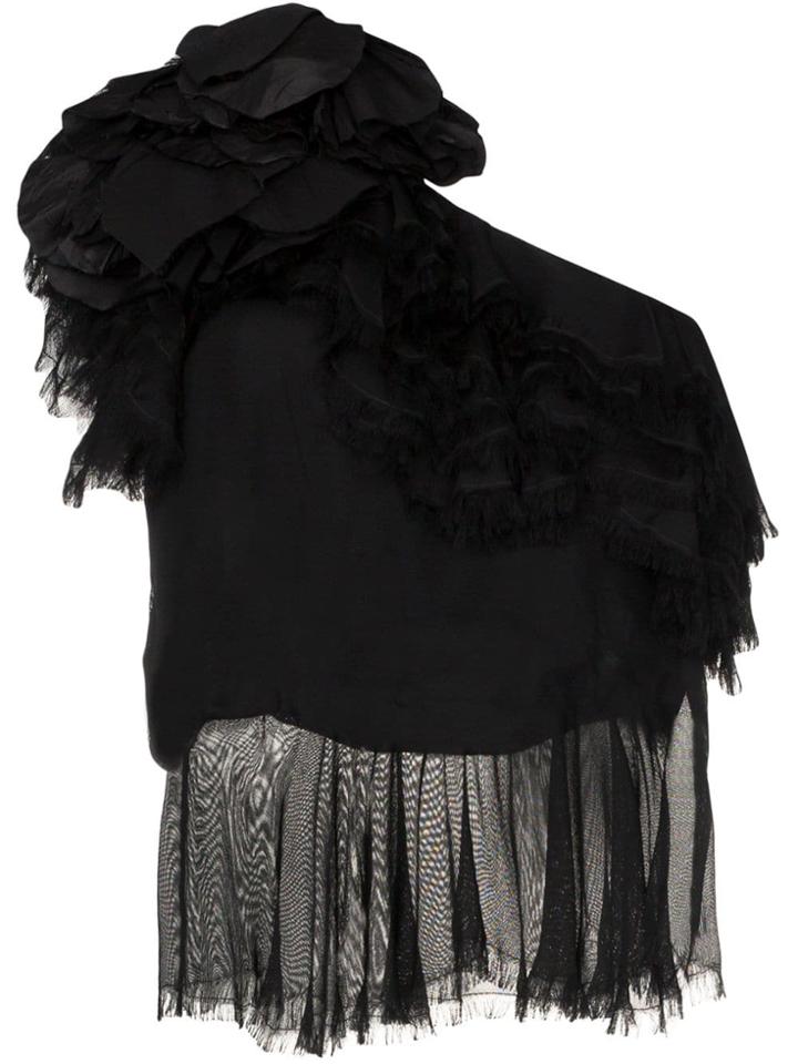 Johanna Ortiz Dark Waves Top - Black