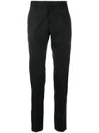Dondup Slim Fit Tailored Trousers - Black