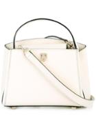 Valextra Small Cross-body Bag, Women's, Nude/neutrals, Calf Leather