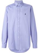 Polo Ralph Lauren Button Down Collar Shirt, Men's, Size: Xl, Blue, Cotton