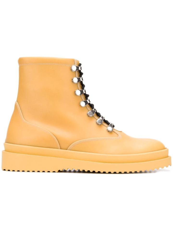 Oamc Lace-up Ankle Boots - Neutrals