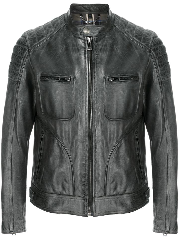 Belstaff Motorcycle Jacket - Black