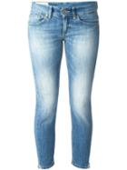 Dondup - Skinny Cropped Jeans - Women - Cotton/polyester - 31, Women's, Blue, Cotton/polyester