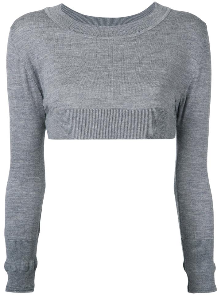 Nehera Cropped Jumper - Grey