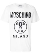 Moschino - Logo Front T-shirt - Men - Cotton - 48, White, Cotton