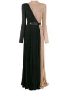 Elisabetta Franchi Turtle Neck Knitted Dress - Black