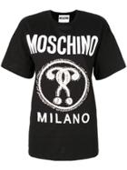 Moschino Safety Pin Logo T-shirt - Black