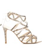 Alexandre Birman Nim Sandals, Women's, Size: 40, Nude/neutrals, Leather