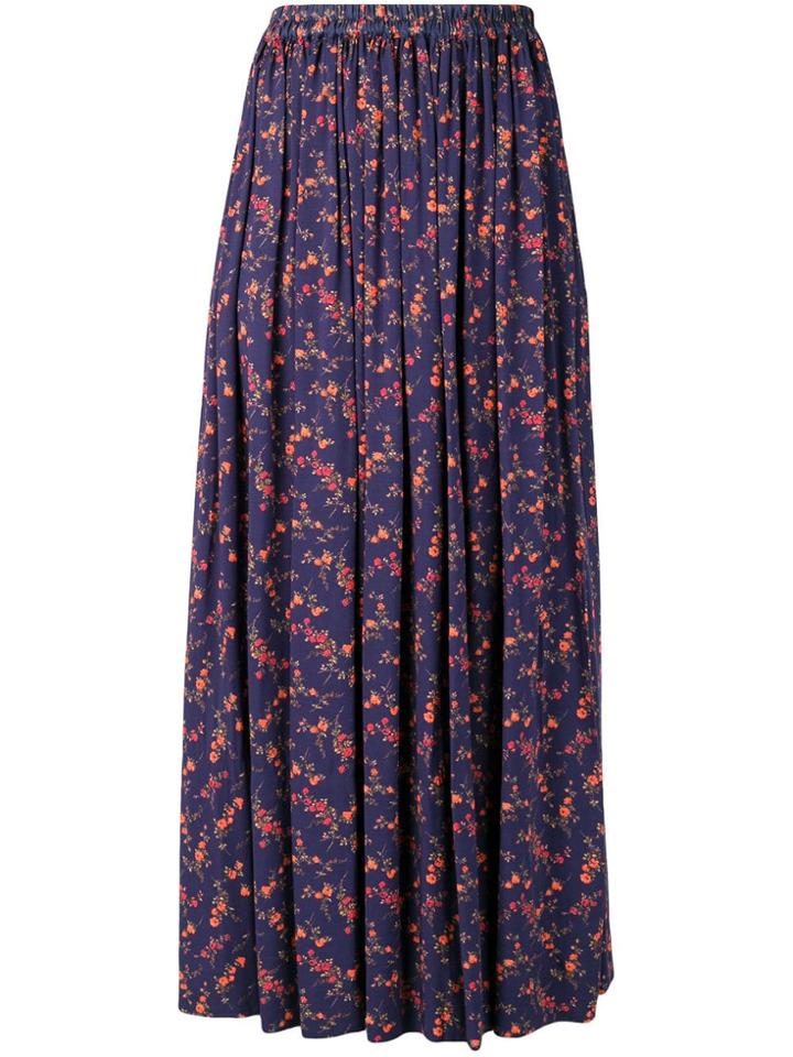 Vivienne Westwood Anglomania Magda Floral Print Skirt - O301